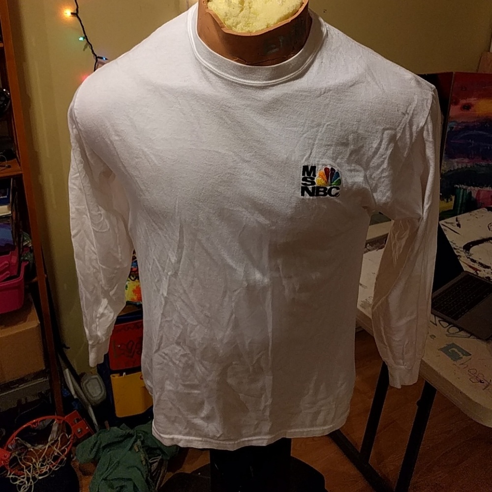 MSNBC long sleeve t-shirt